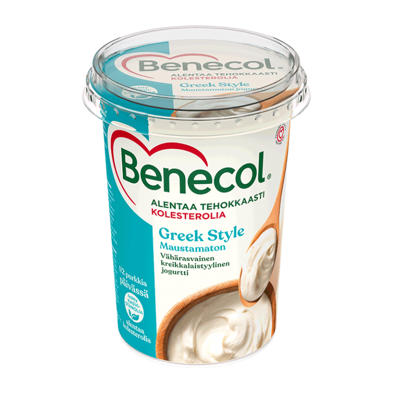 Benecol kreikkalaistyylinen kolesterolia alentava maustamaton jogurtti