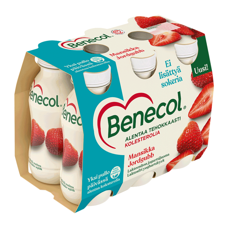 Benecol jogurttijuoma mansikka