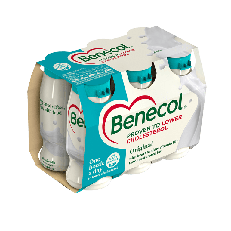 Benecol cholesterol lowering yogurt drink original