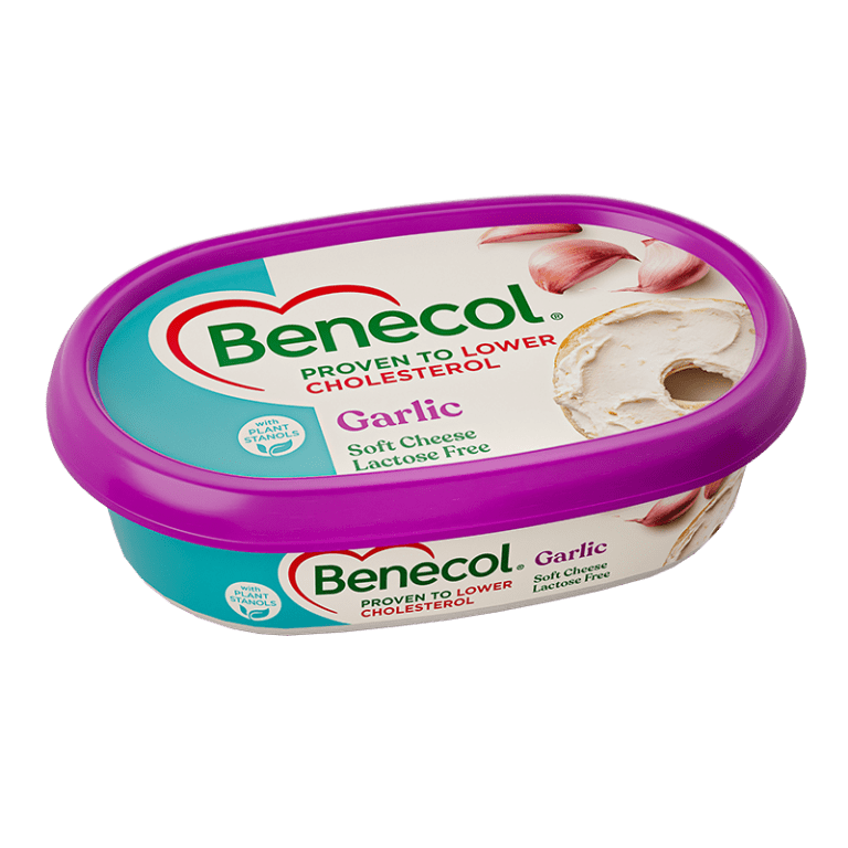 Benecol-UK-IE-soft-cheese-garlic- Benecol soft cheese garlic