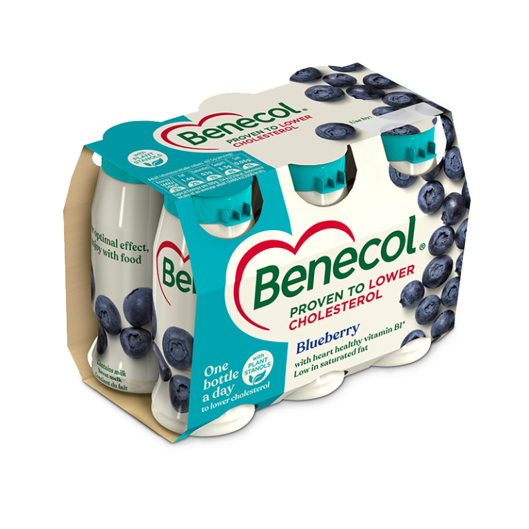 Cholesterol Reducing Foods Strawberry Yogurt Drink Benecol UK
