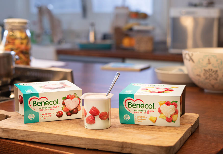 Benecol UK jogurts