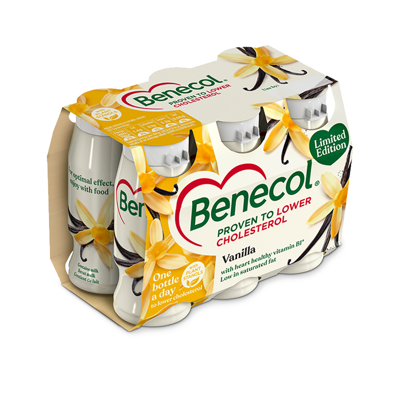 Benecol cholesterol lowering yogurt drinks Original Benecol UK