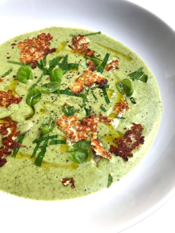 Courgette soup