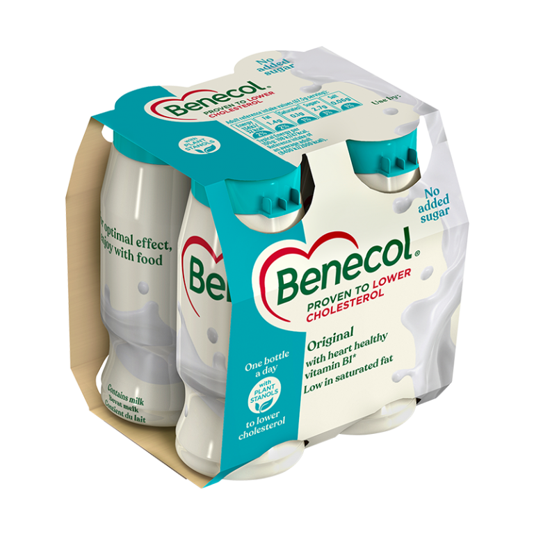 benecol original cholesterol lowering yoghurt drink